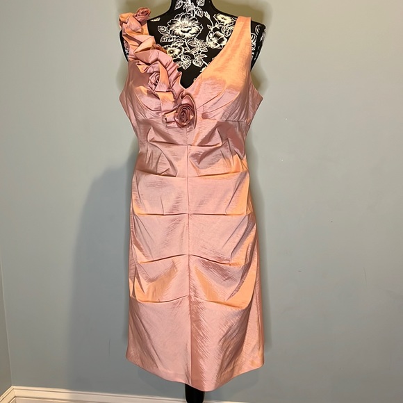 S.L. Fashions Dresses Sl Fashions Elegant Pink Cocktail Dress Poshmark